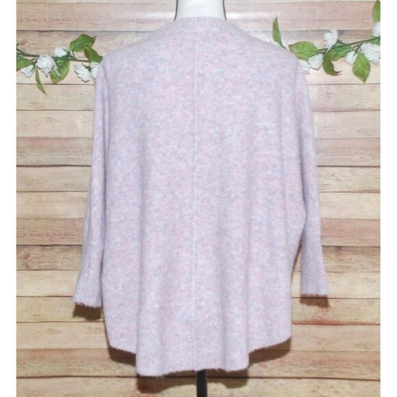 Lou & Gray for Loft Oversized Size XS Pull Over Sweater Crew Neck Dolman Sleeve - Picture 9 of 12